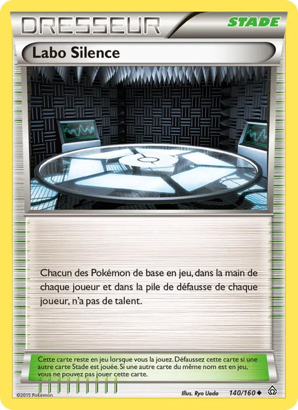 140/160 - Labo Silence — Carte Pokémon Primo-Choc 140/160