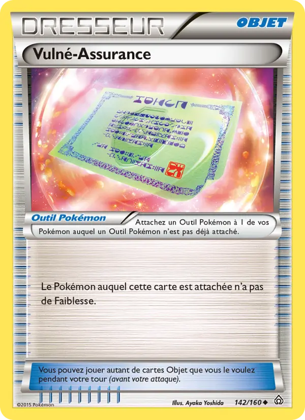 142/160 - Vulné-Assurance — Carte Pokémon Primo-Choc 142/160