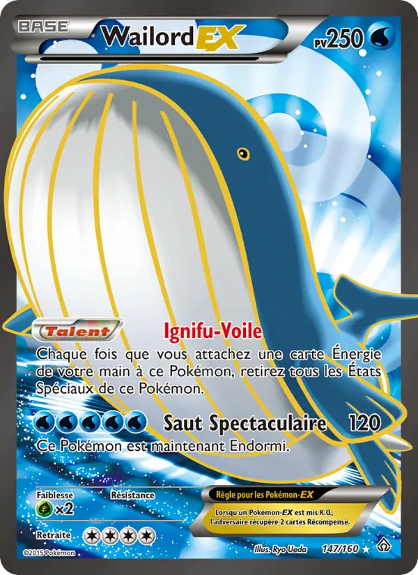 147/160 - Wailord EX