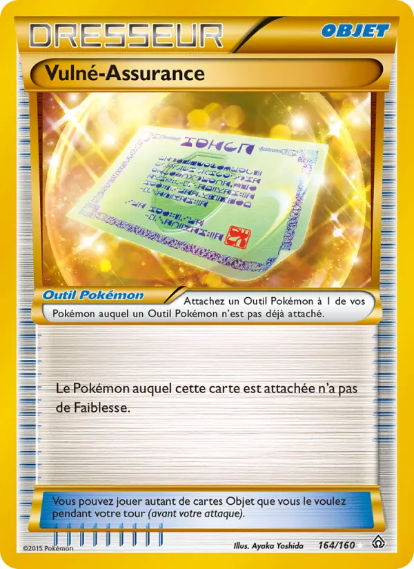 164/160 - VulnéAssurance — Carte Pokémon Primo-Choc 164/160