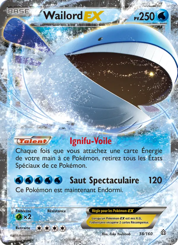 038/160 - Wailord EX