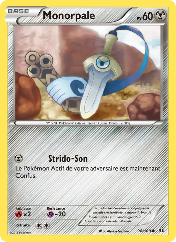 Monorpale — Carte Pokémon 98 Primo-Choc