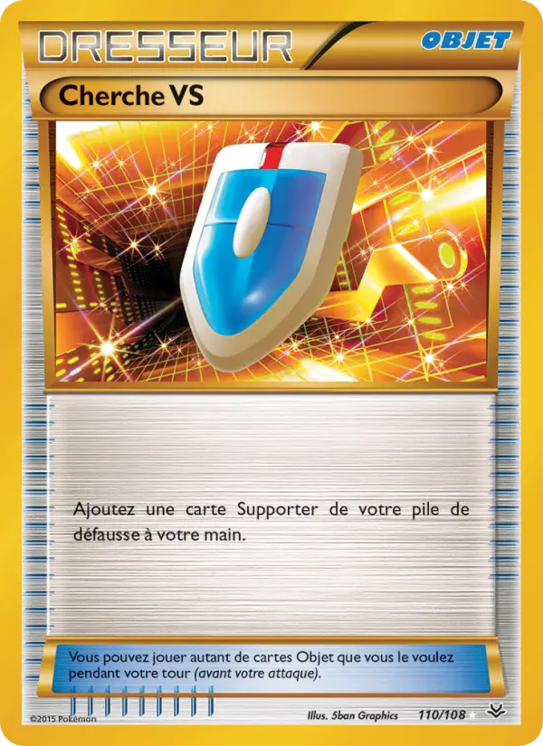 110/108 - Cherche VS — Carte Pokémon Ciel Rugissant 110/108