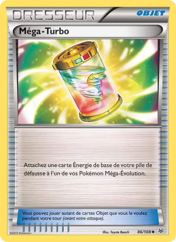 Méga-Turbo — Carte Pokémon 86 Ciel Rugissant