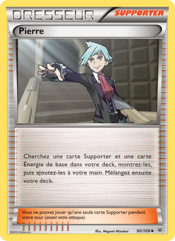 090/108 - Pierre — Carte Pokémon Ciel Rugissant 90/108