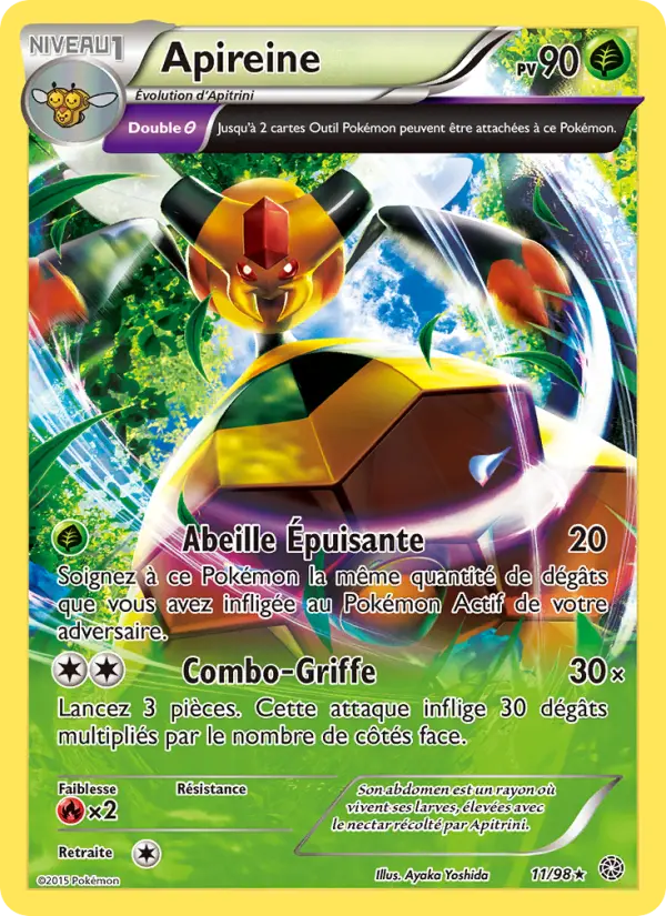 Apireine — Carte Pokémon 11 Origines Antiques