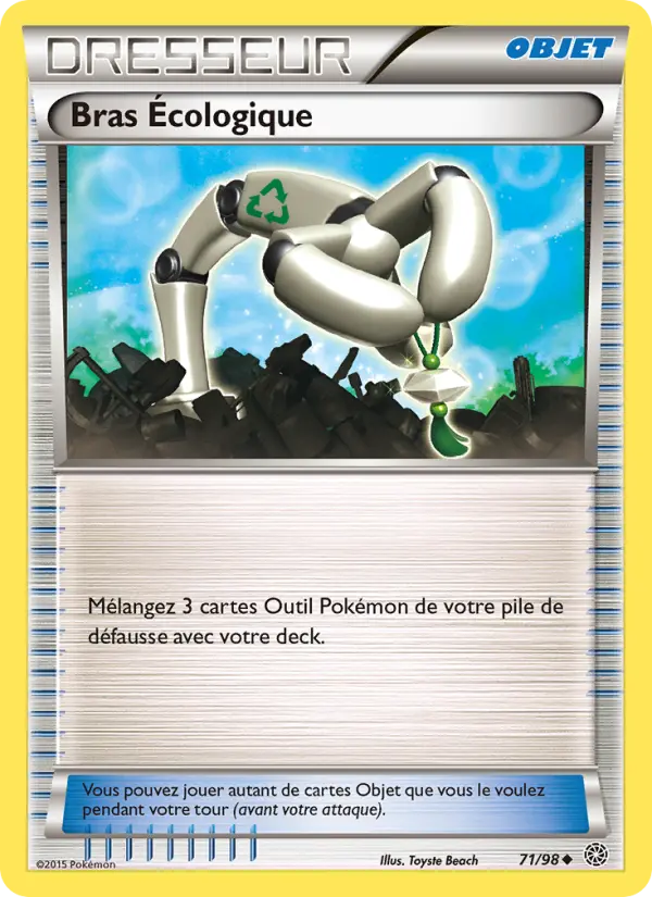 071/098 - Bras Écologique — Carte Pokémon Origines Antiques 71/98