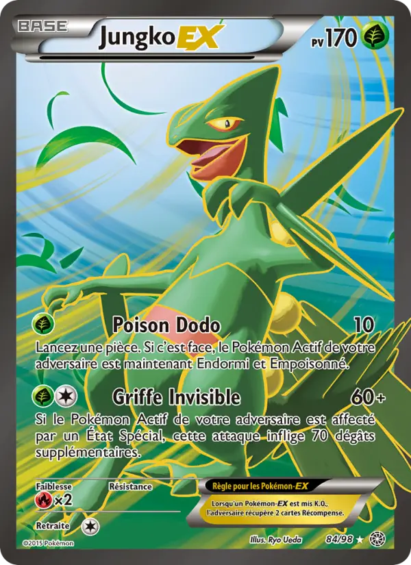 Jungko EX — Carte Pokémon 84 Origines Antiques