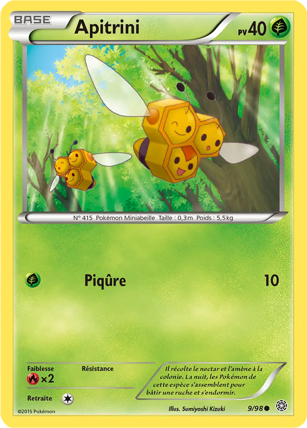 Apitrini — Carte Pokémon 9 Origines Antiques