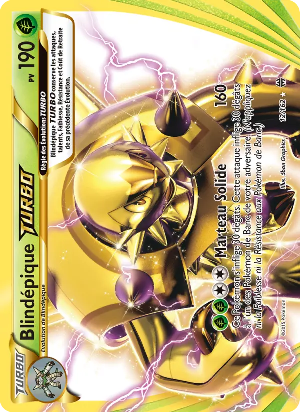 Blindépique TURBO — Carte Pokémon 12 Impulsion Turbo