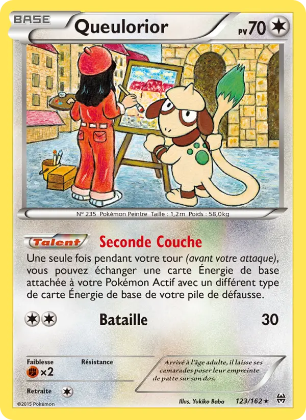 123/162 - Queulorior — Carte Pokémon Impulsion Turbo 123/162