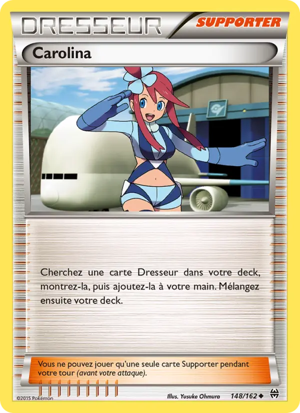 148/162 - Carolina — Carte Pokémon Impulsion Turbo 148/162