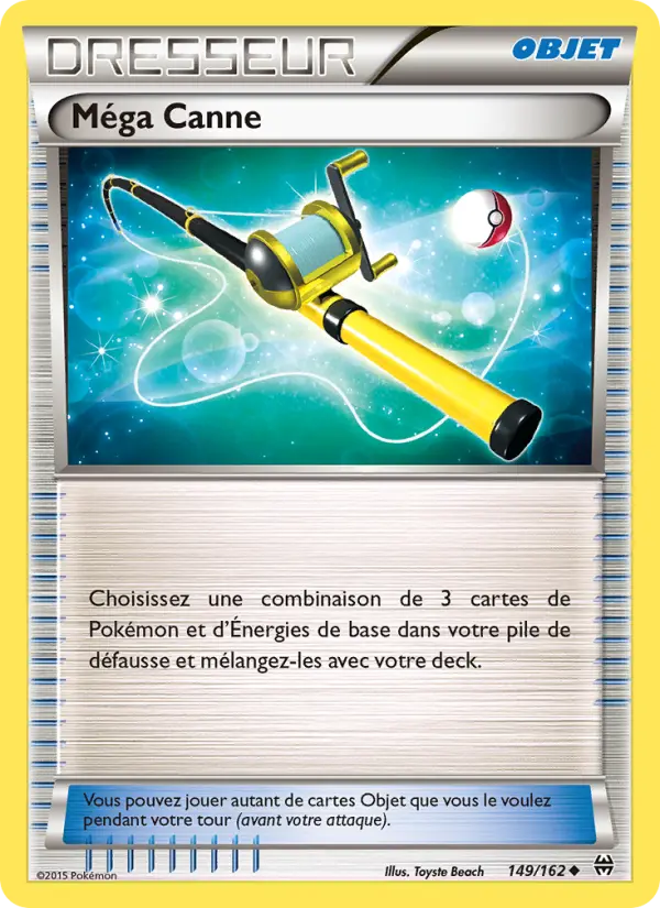 149/162 - Méga Canne — Carte Pokémon Impulsion Turbo 149/162