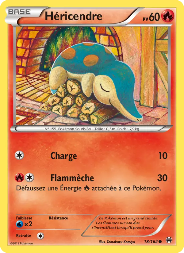 018/162 - Héricendre — Carte Pokémon Impulsion Turbo 18/162