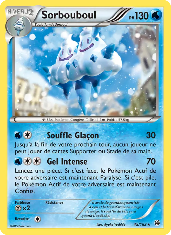 Sorbouboul — Carte Pokémon 45 Impulsion Turbo