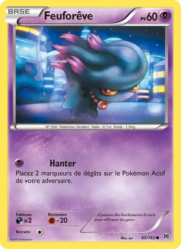 065/162 - Feuforêve — Carte Pokémon Impulsion Turbo 65/162
