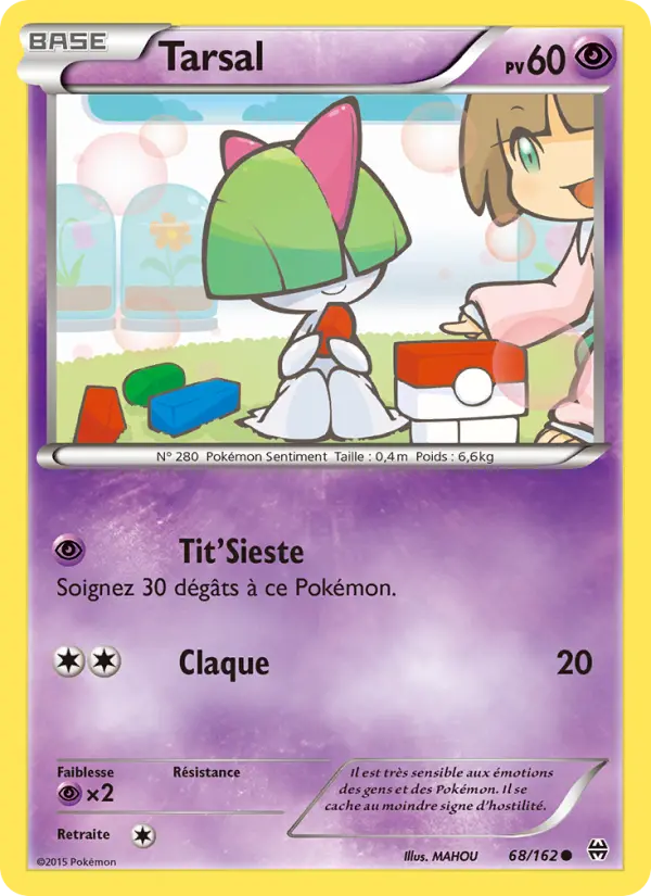 068/162 - Tarsal — Carte Pokémon Impulsion Turbo 68/162