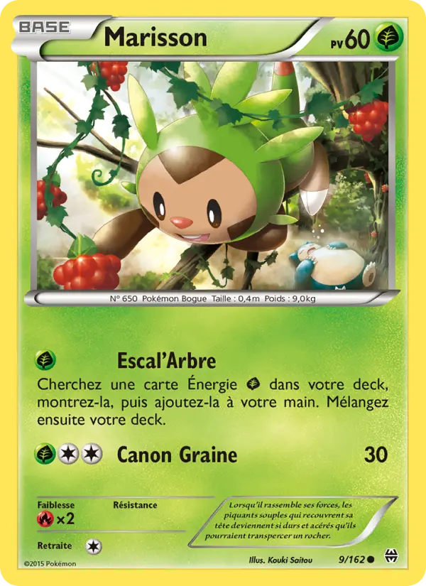 Marisson — Carte Pokémon 9 Impulsion Turbo