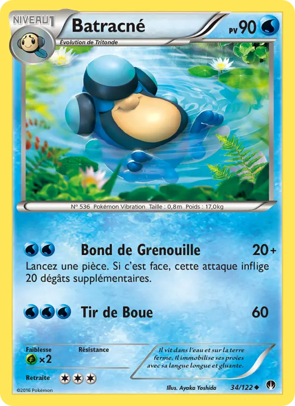 Batracné — Carte Pokémon 34 Rupture Turbo