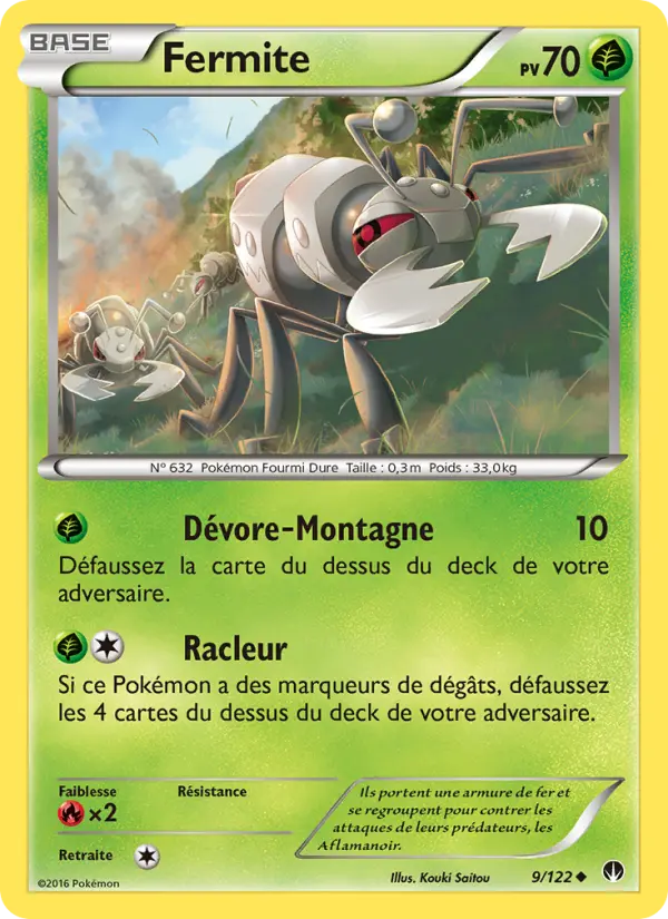 Fermite — Carte Pokémon 9 Rupture Turbo