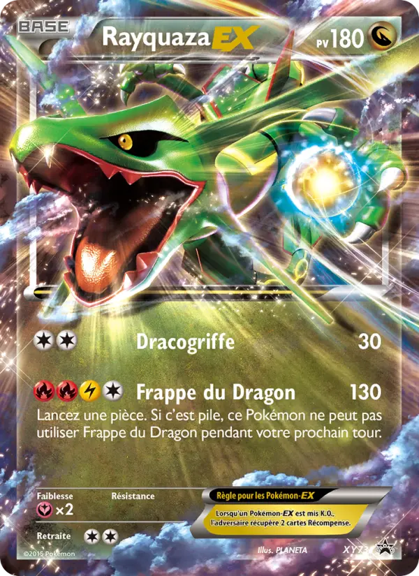Rayquaza EX — Carte Pokémon XY73 Promo XY