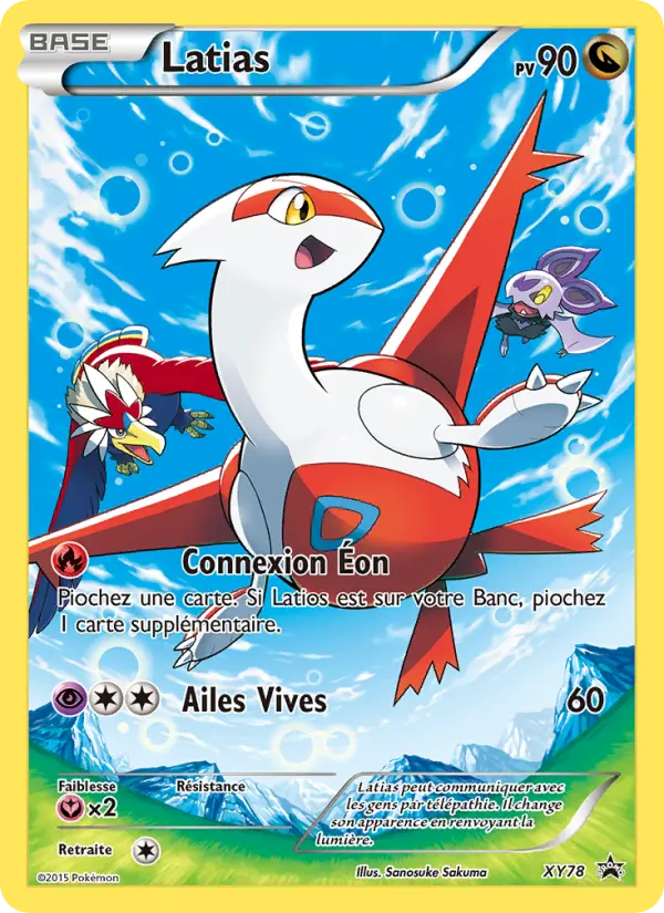 Latias — Carte Pokémon XY78 Promo XY