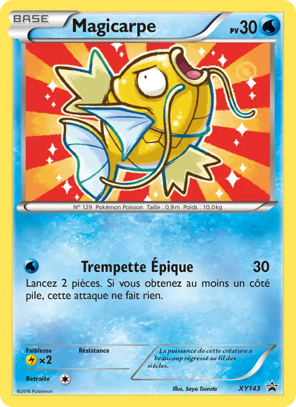 Magicarpe — Carte Pokémon XY143 Promo XY