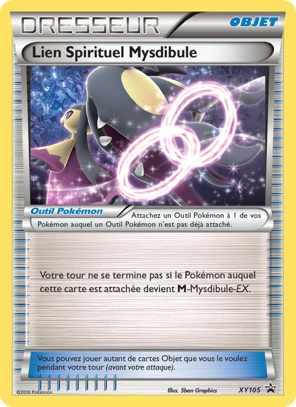 Lien Spirituel Mysdibule — Carte Pokémon XY105 Promo XY