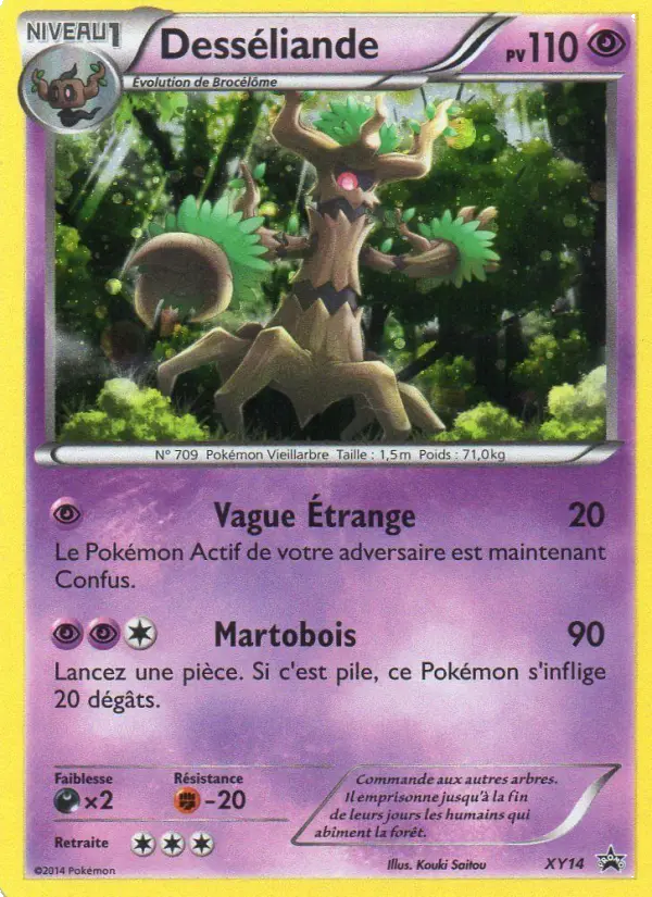 Desséliande — Carte Pokémon XY14 Promo XY