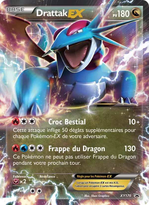 Drattak-EX — Carte Pokémon XY170 Promo XY