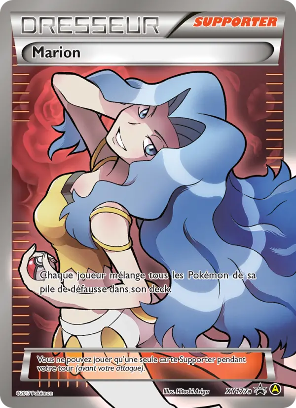 XY177a - Marion — Carte Pokémon Promo XY 177a/211
