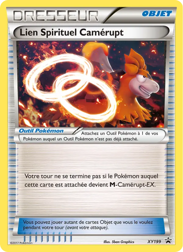 XY199 - Lien Spirituel Camérupt — Carte Pokémon Promo XY 199/211