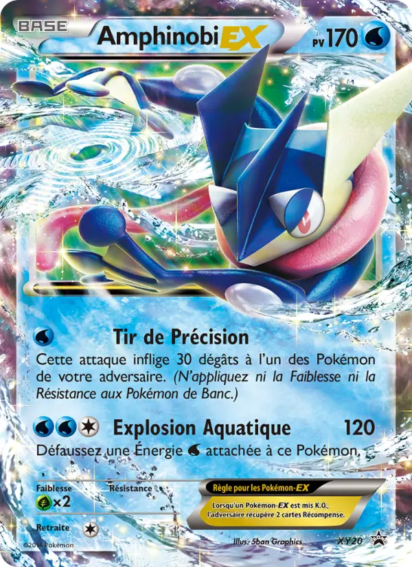 Amphinobi EX — Carte Pokémon XY20 Promo XY