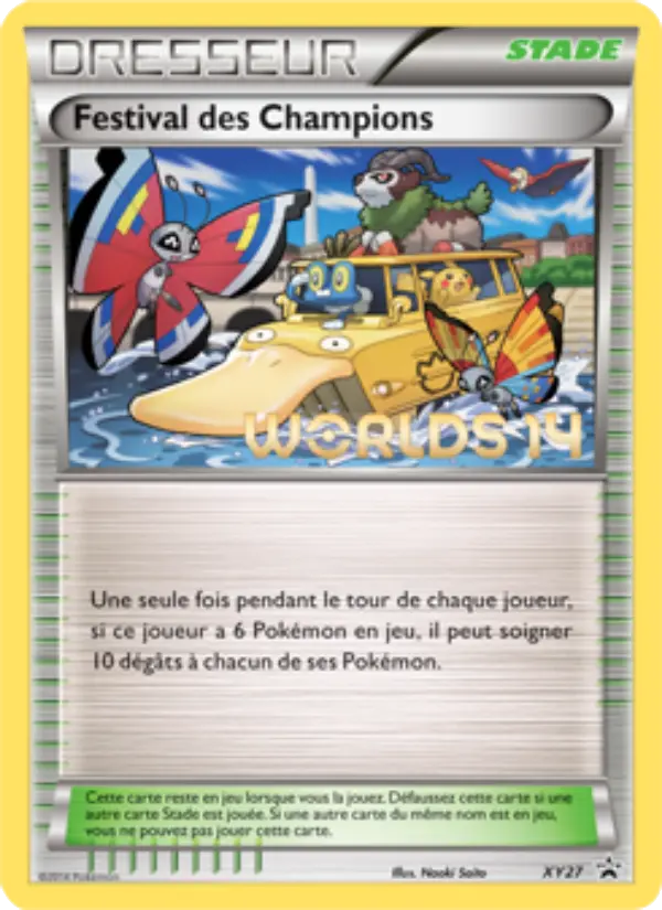 XY027 - Festival des Champions — Carte Pokémon Promo XY 027/211
