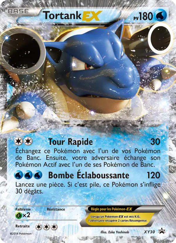 Tortank EX — Carte Pokémon XY30 Promo XY