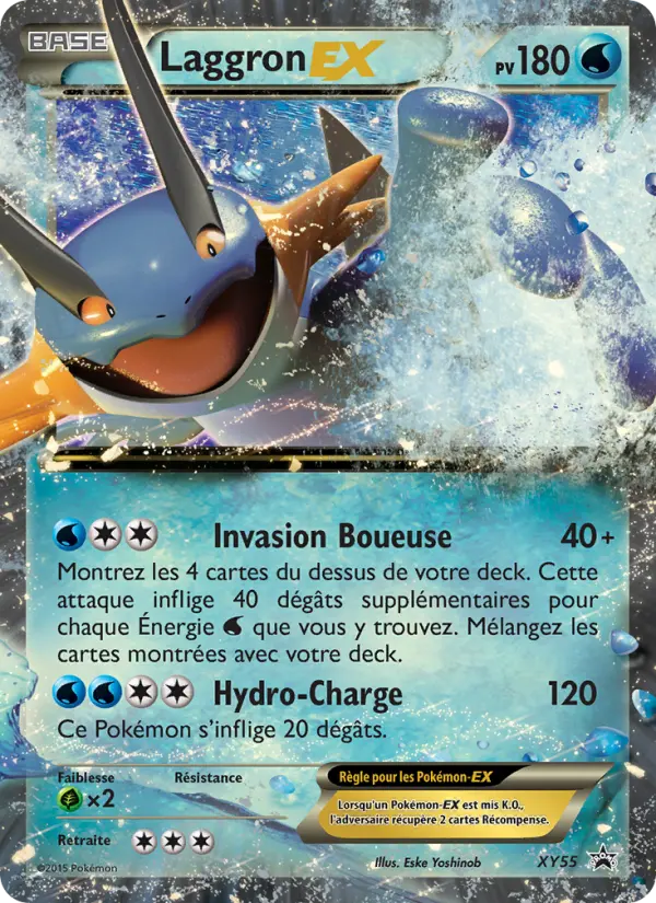 Laggron EX — Carte Pokémon XY55 Promo XY