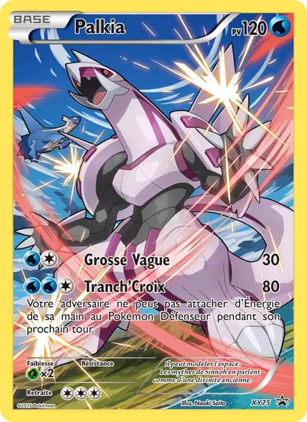 Palkia — Carte Pokémon XY75 Promo XY