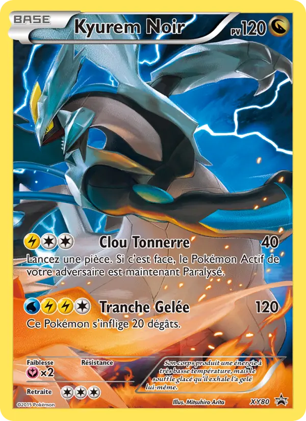 Kyurem Noir — Carte Pokémon XY80 Promo XY