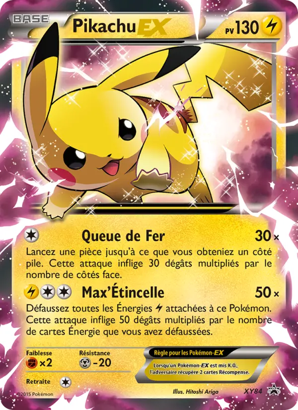 XY084 - Pikachu EX