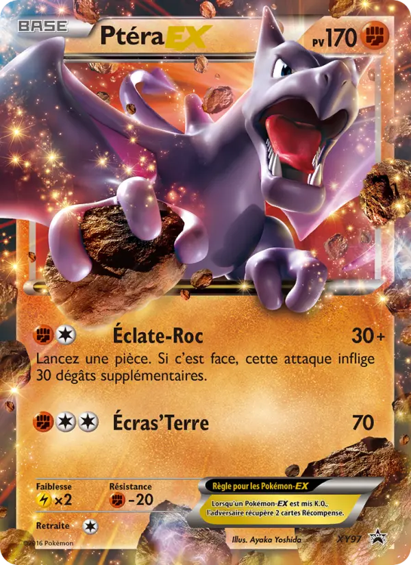 Ptéra EX — Carte Pokémon XY97 Promo XY