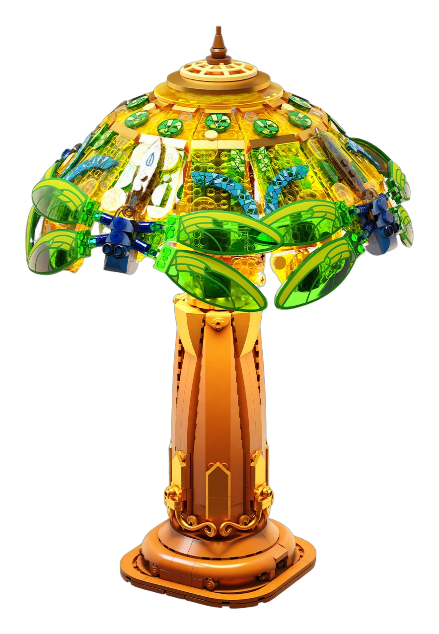 Pantasy - Stained Glass Table Lamp / Retro Collection