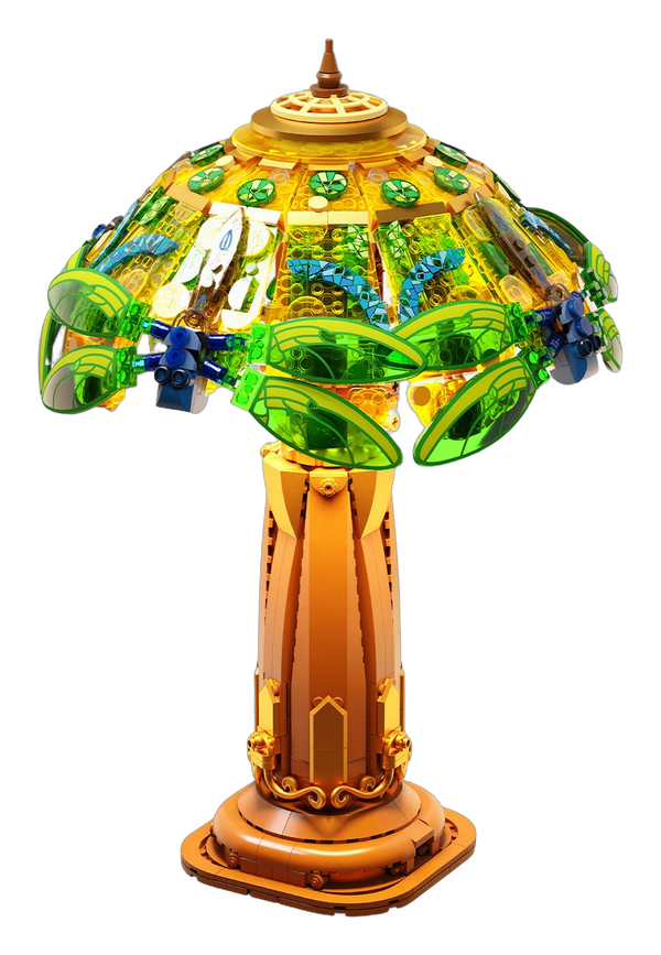 Pantasy - Stained Glass Table Lamp / Retro Collection