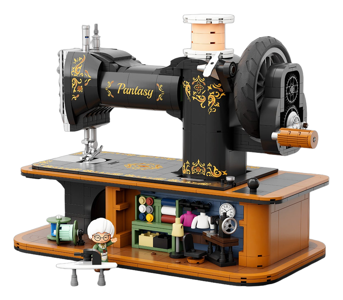 Pantasy - Hand Crank Sewing Machine / Retro Collection