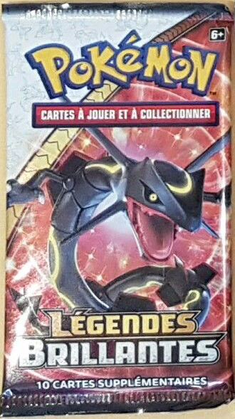 Booster Pokémon Légendes Brillantes illustration Rayquaza, scellé français
