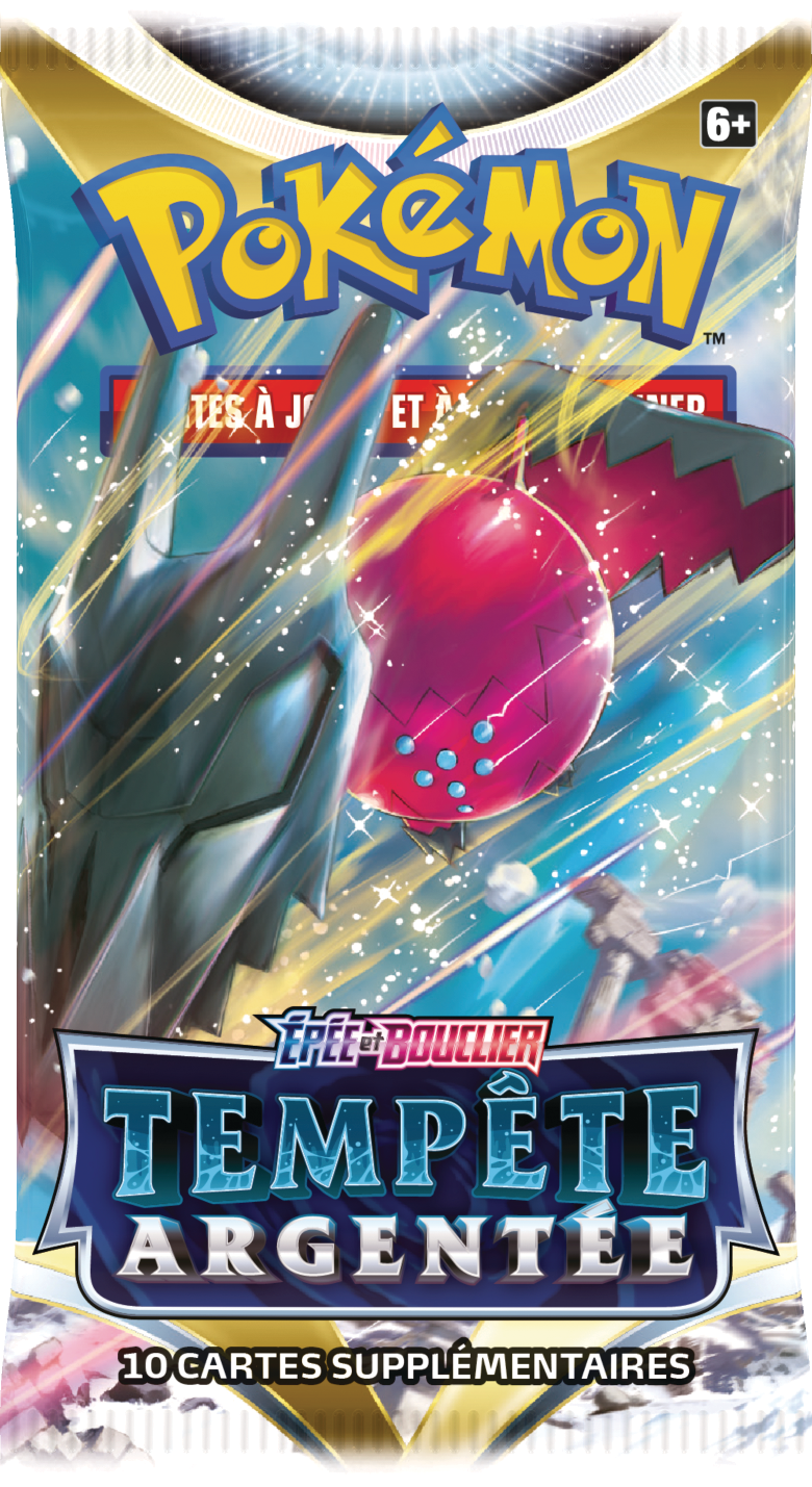 Booster Pokémon Tempête Argentée illustration Regidrago, scellé français