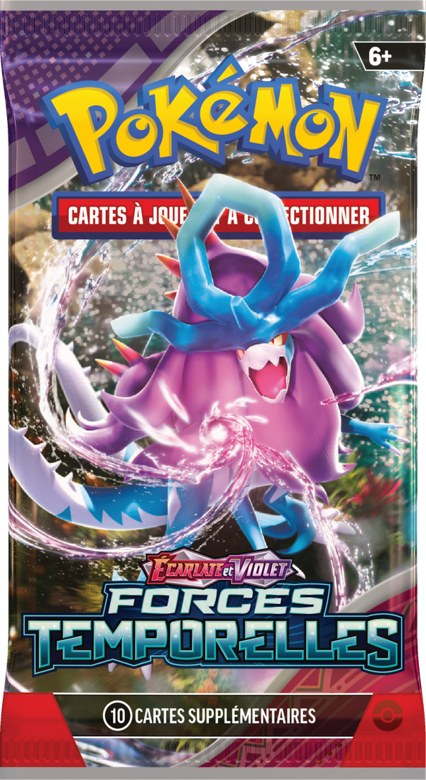 Booster Pokémon Forces Temporelles illustration Serpente-Eau, scellé français