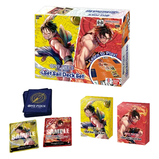 Set Sail Deck Set SD-01 One Piece Card Game Luffy Ace