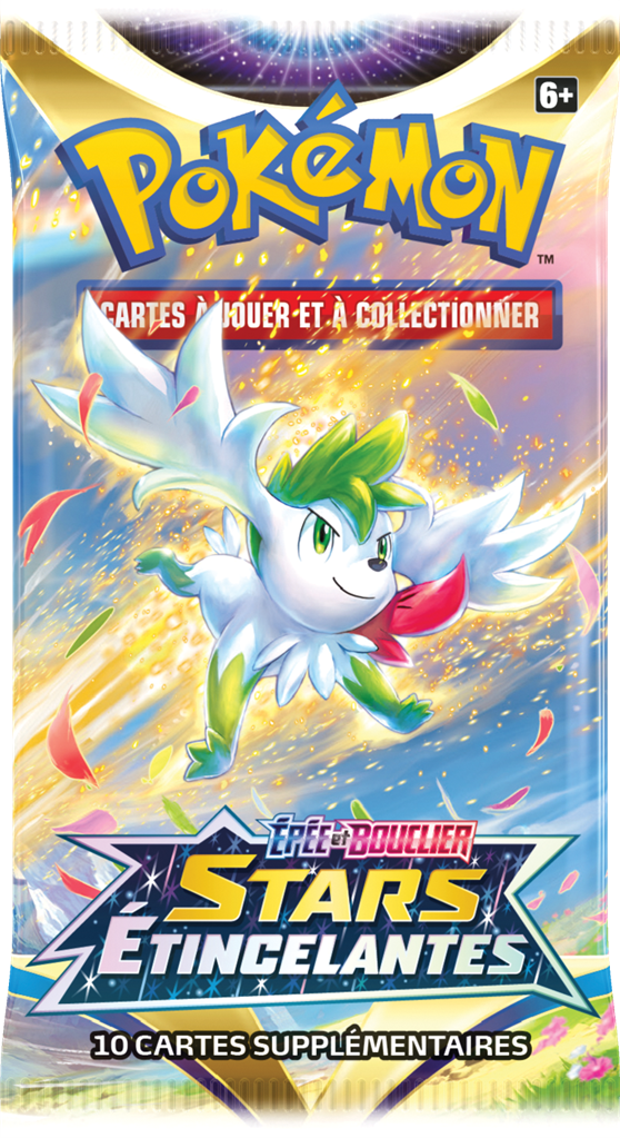 Booster Pokémon Stars Étincelantes illustration Shaymin, scellé français
