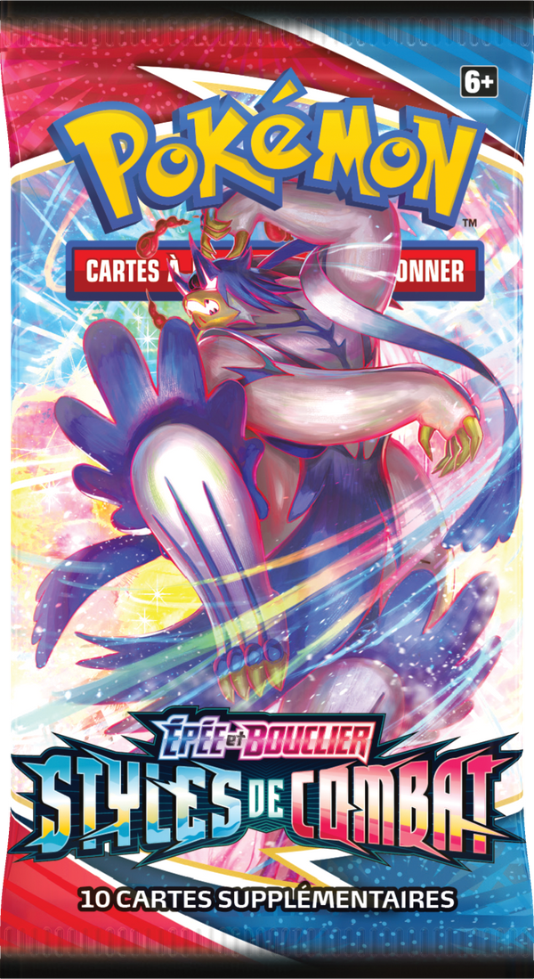 Booster Pokémon Styles de Combat illustration Shifours Gigamax (Mille Poings), scellé français