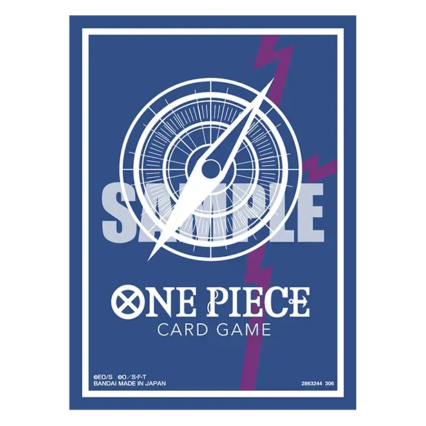 Sleeves Bleu Standard Rocks D. Xebec Official Sleeves 16 One Piece Card Game